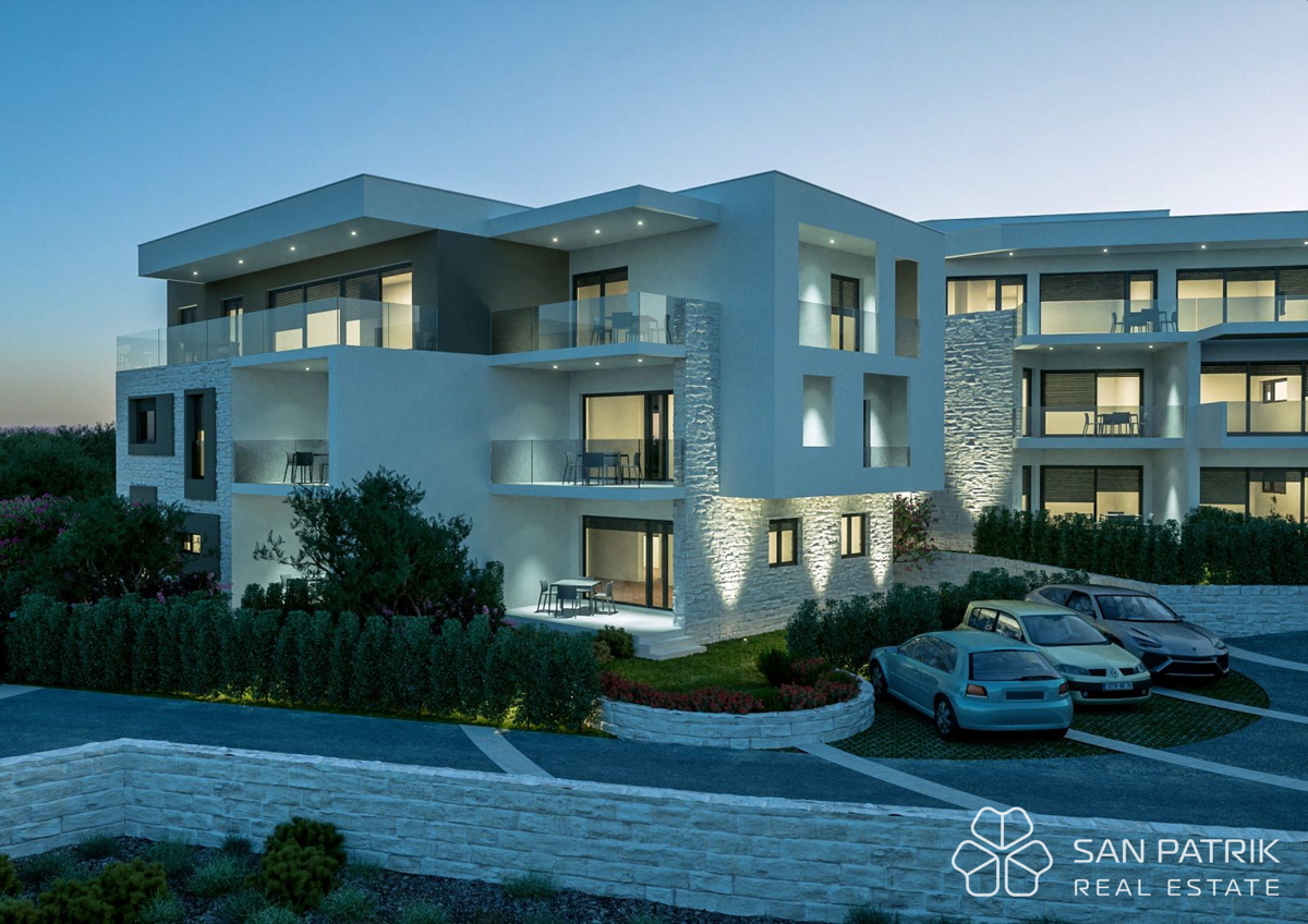 Moderno naselje, blizu Šibenika - 4S stanovanje (109 m2), 250 m od plaže