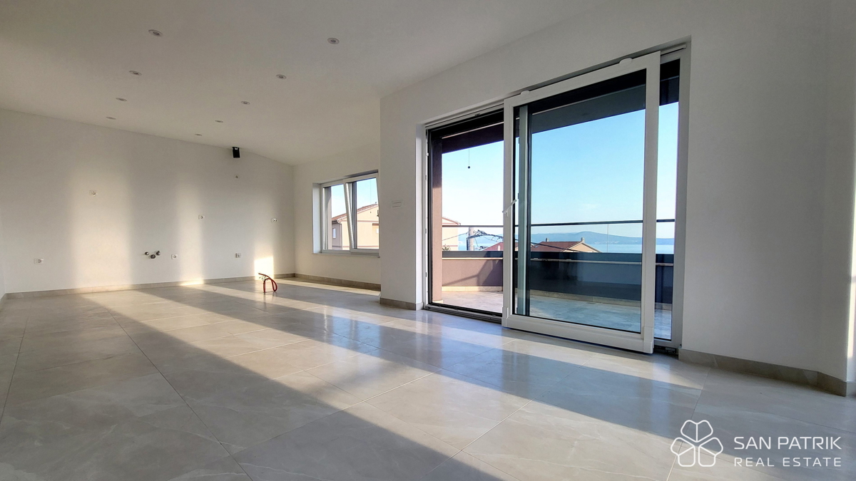 Crikvenica: Sodoben apartma s pogledom na morje