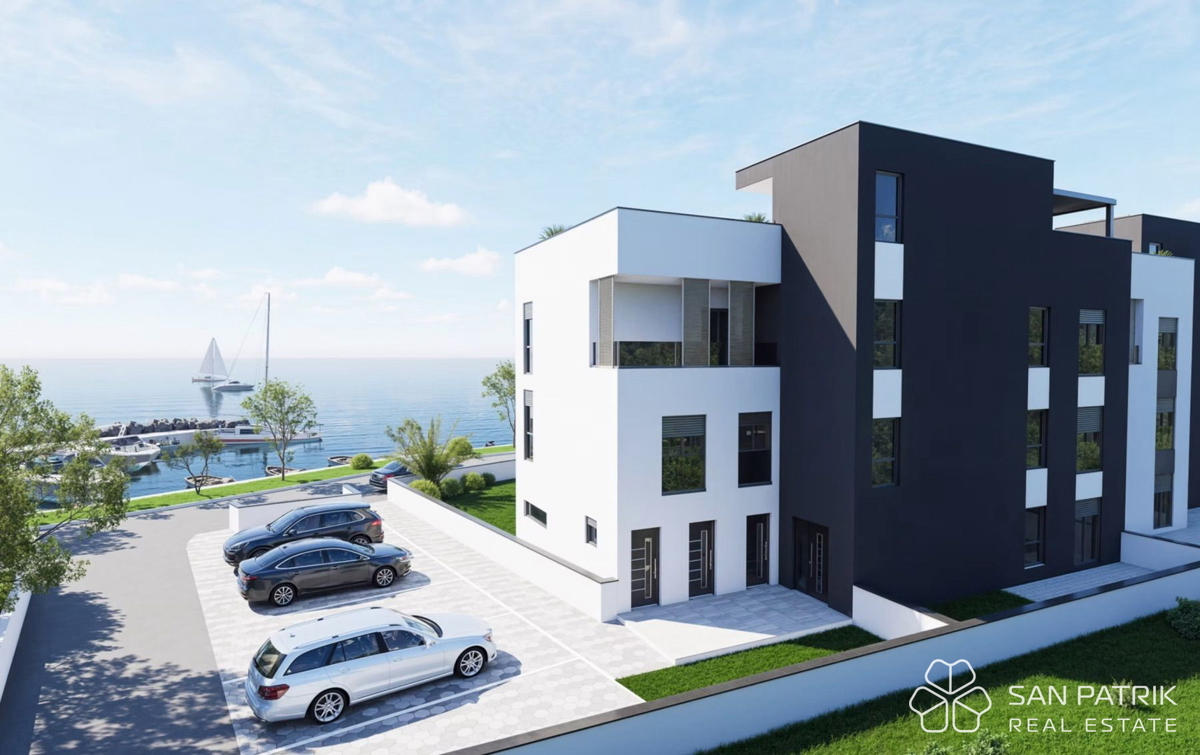 EKSKLUZIVAN PENTHOUSE V ZATONU PRI ZADRU – PRVA VRSTA OB MORJU