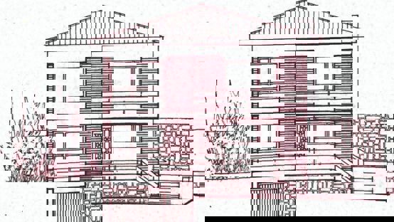 Novi Vinodolski-okolica: Hiša z velikim vrtom in pogledom na morje