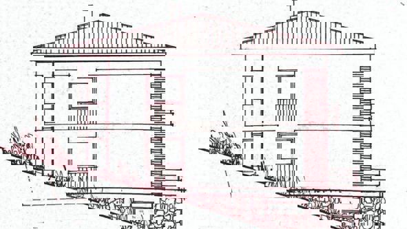 Novi Vinodolski-okolica: Hiša z velikim vrtom in pogledom na morje