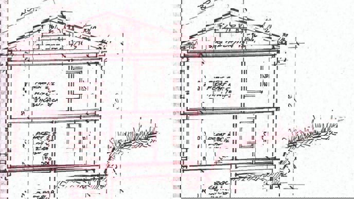 Novi Vinodolski-okolica: Hiša z velikim vrtom in pogledom na morje