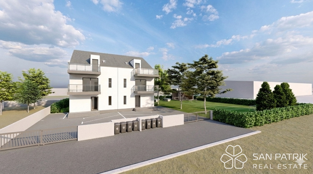 Novogradnja Resnik, sodoben 3-prostorski stanovanje (74 m2) z vrtom, 2.370 EUR/m2