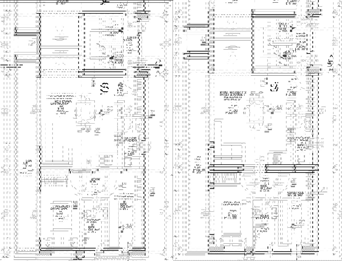 Kožino - Zadar: 3-sobna luksuzna novogradnja (86m2), 250m od morja, bazen