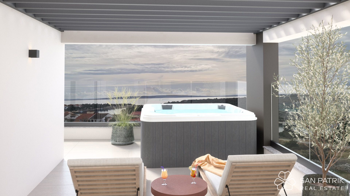 Mediteranski raj v Šimunih na Pagu – Apartmaji s pogledom na morje