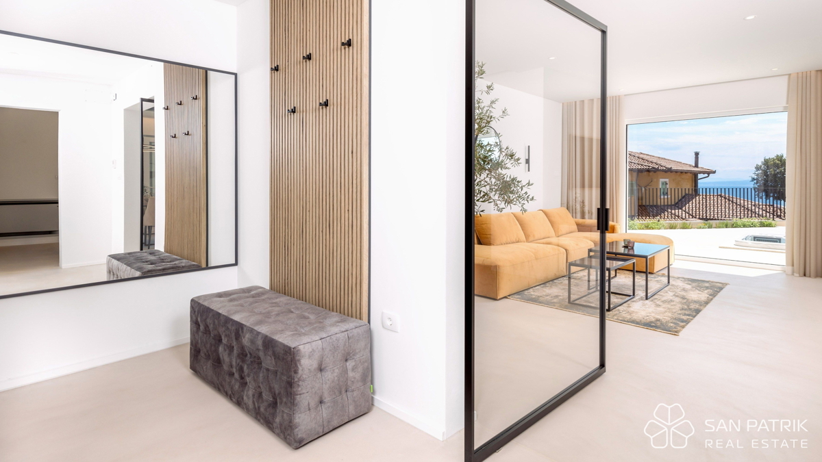 Luksuzna mediteranska vila s panoramskim pogledom – Mošćenička Draga