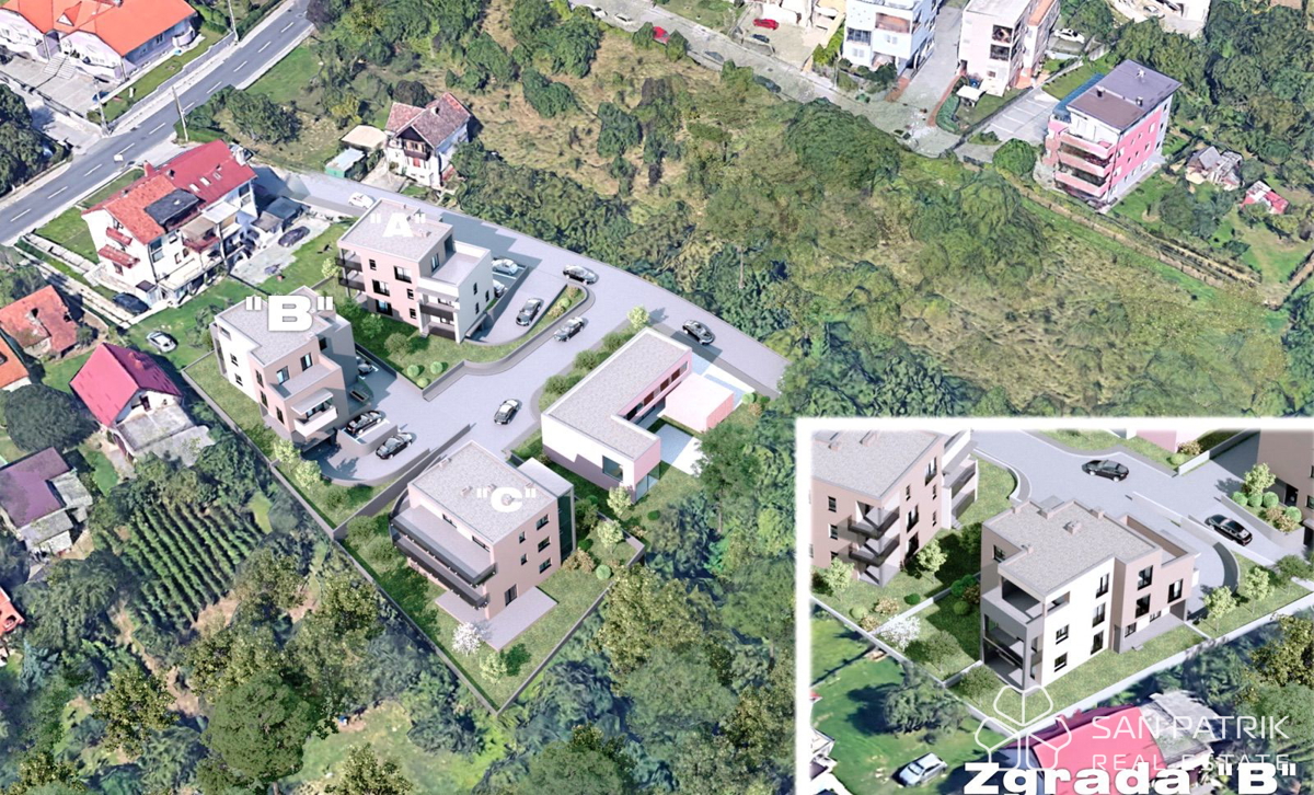 URBANA VILA BUKOVAC: 4-SOB (124 m2), GARAŽA, VRT