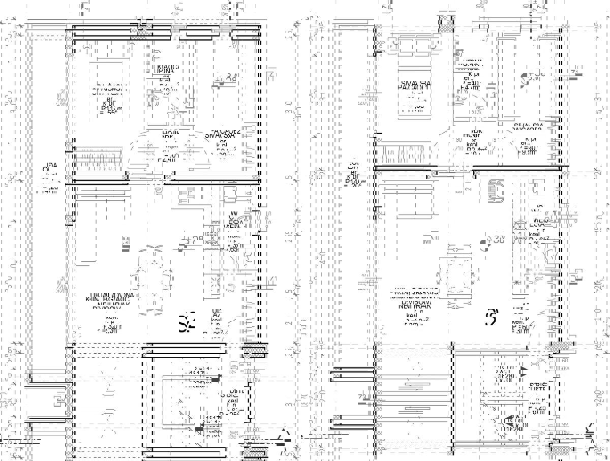 Kožino - Zadar: 3-sobna luksuzna novogradnja (86m2), 250m od morja, bazen