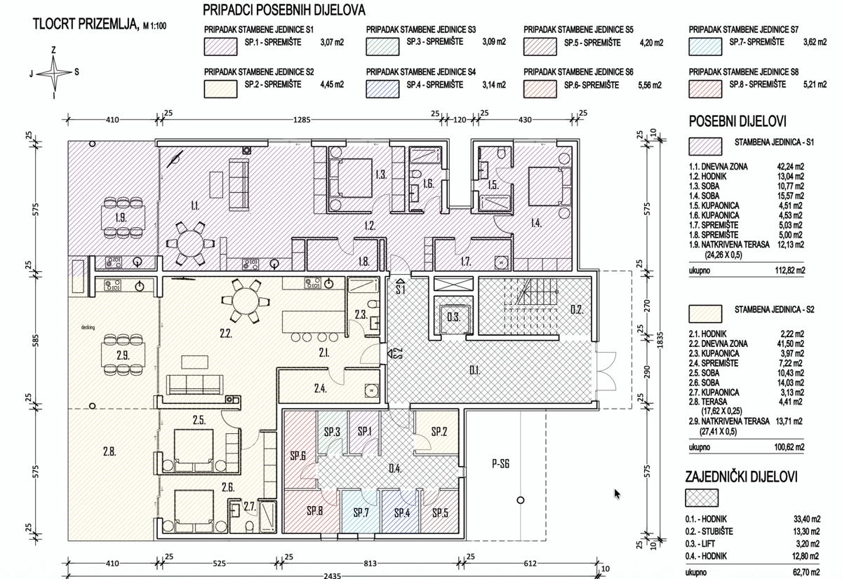 Novogradnja v Novigradu, Istra: Opremljeno stanovanje v novogradnji, takoj vseljivo