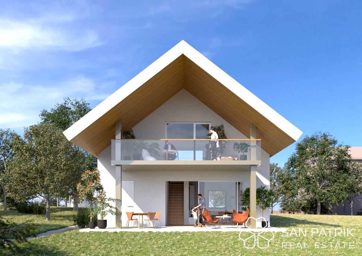 PROJEKT IN GRADBENO DOVOLJENJE ZA A+ HIŠO S SONČNIMI KOLEKTORJI NA MEDVEDNICI