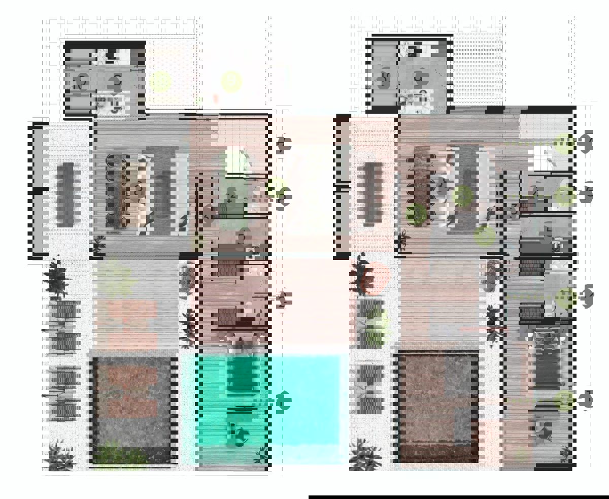 Ekskluzivne vile z bazenom: Luksuzno letovišče na Braču