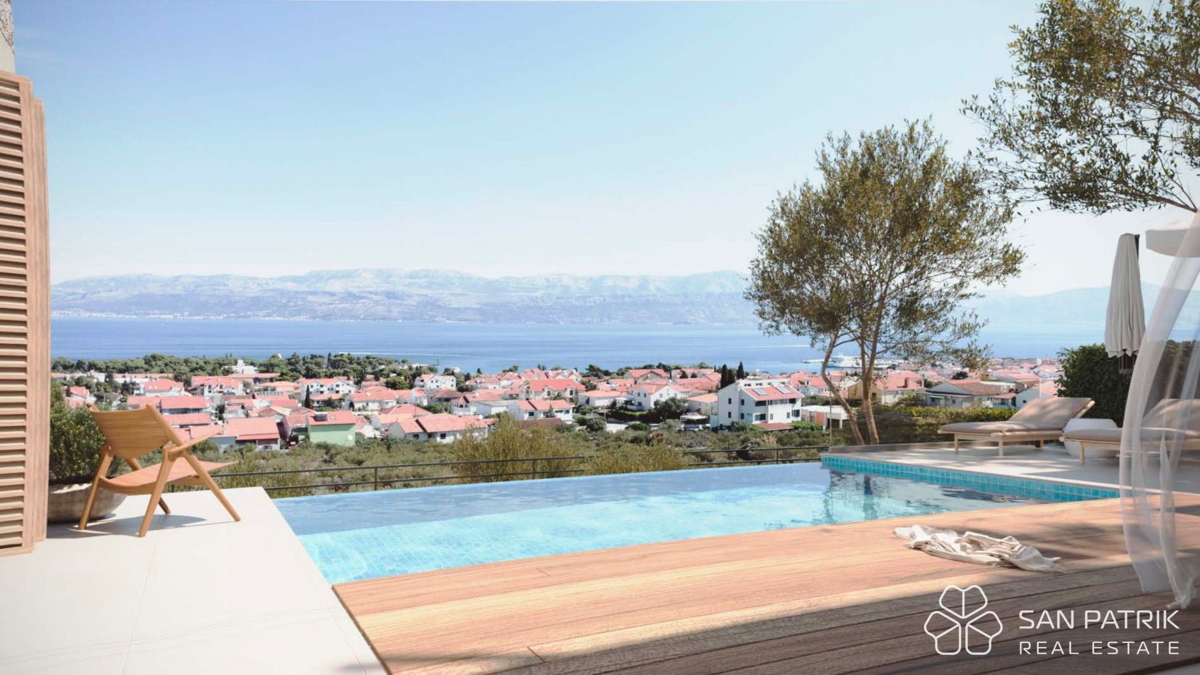 Ekskluzivne vile z bazenom: Luksuzno letovišče na Braču