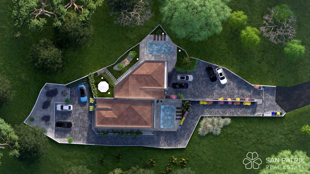 Nova raven udobja na otoku Krku – sodobna novogradnja v Vrbniku