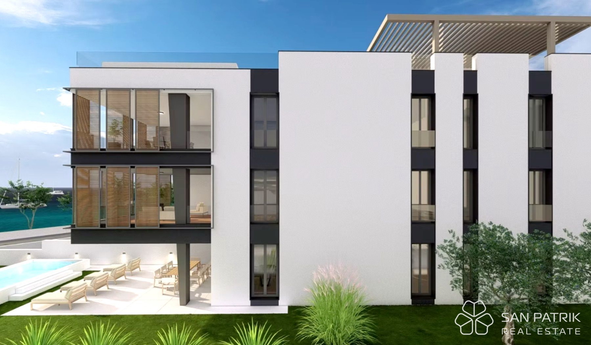 PREMIUM PENTHOUSE S STREŠNO TERASO V ZADRU – PRVA VRSTA OB MORJU