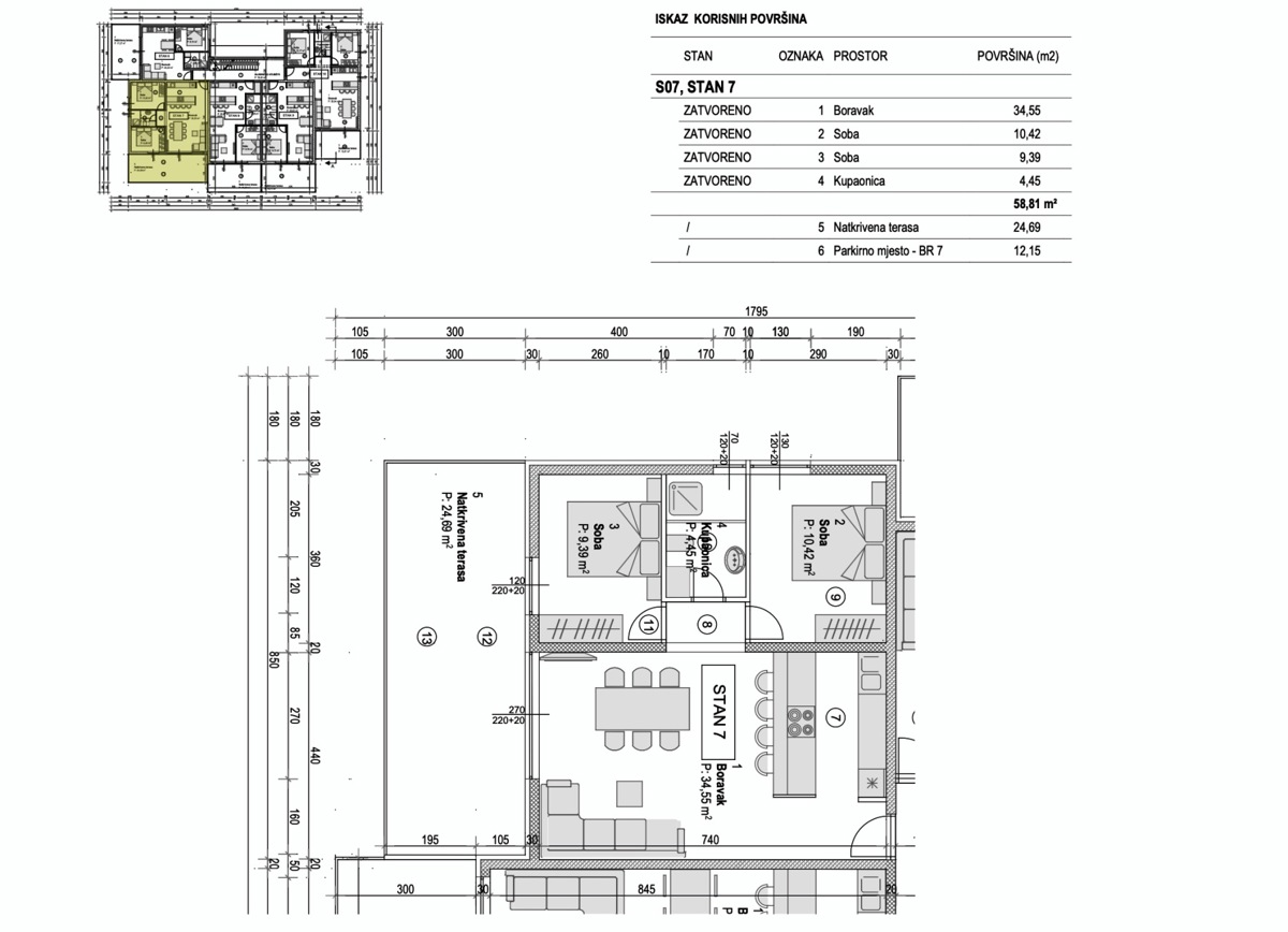 Moderna novogradnja blizu morja, Povljana na otoku Pagu