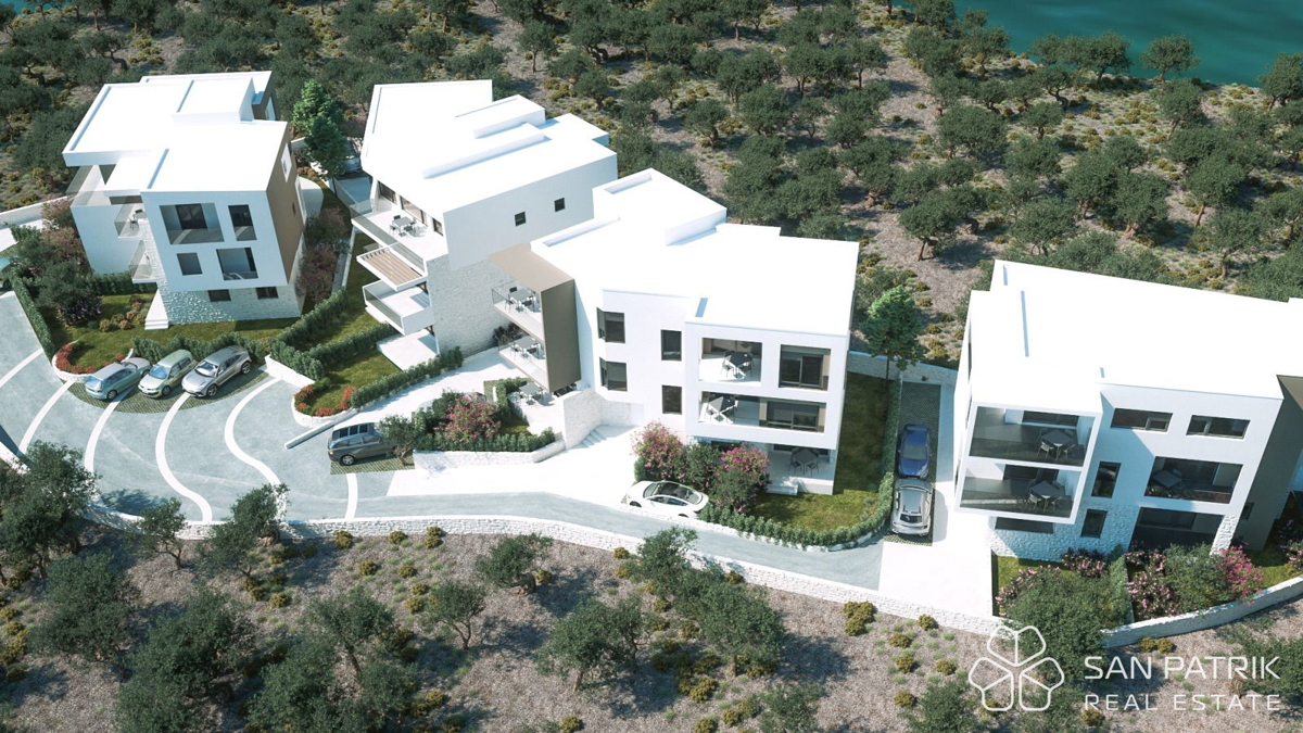 Moderno naselje, blizu Šibenika - 3S stanovanje (75 m2), 250 m od plaže