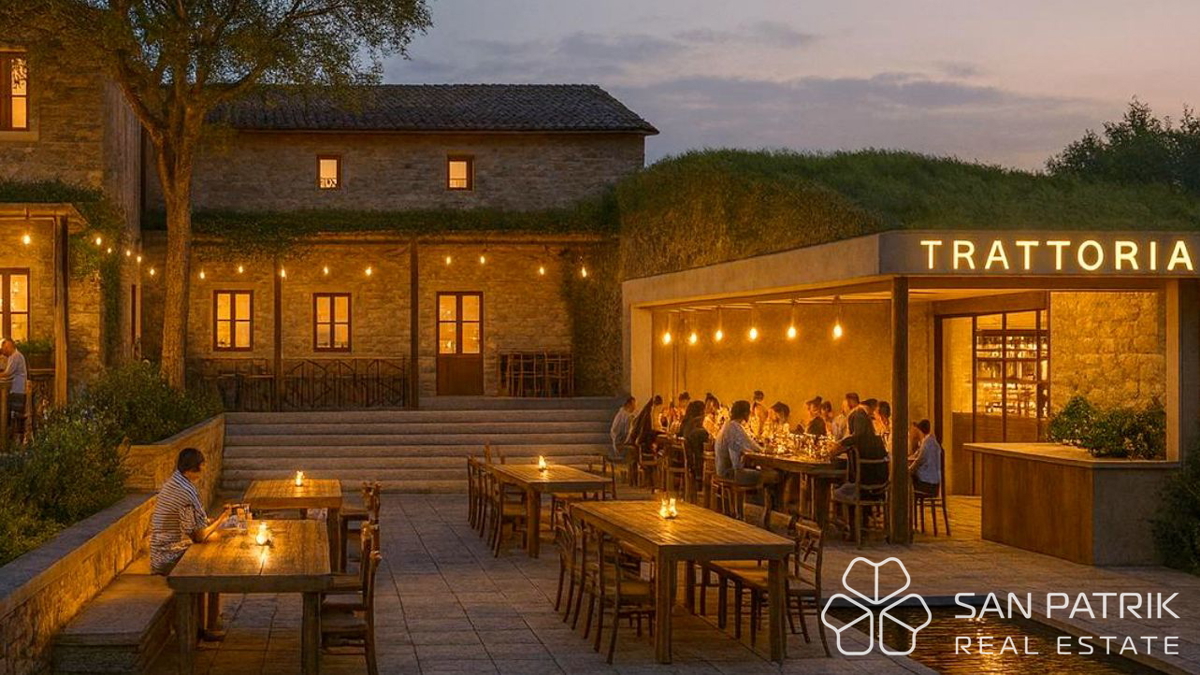 Zgodovinska posest z velikim turističnim potencialom, pogled na morje – Meduli