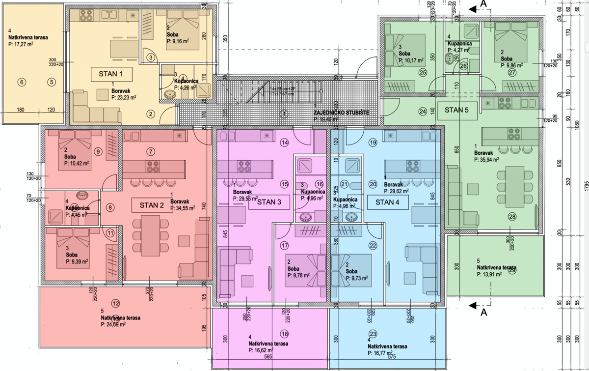 Moderna novogradnja blizu morja, Povljana na otoku Pagu