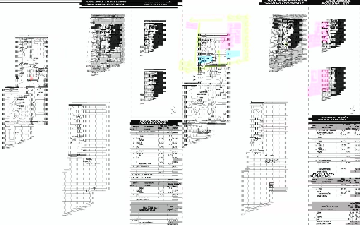Življenje ob morju: Moderno stanovanje - penthouse (104 m2) v Sukošanu