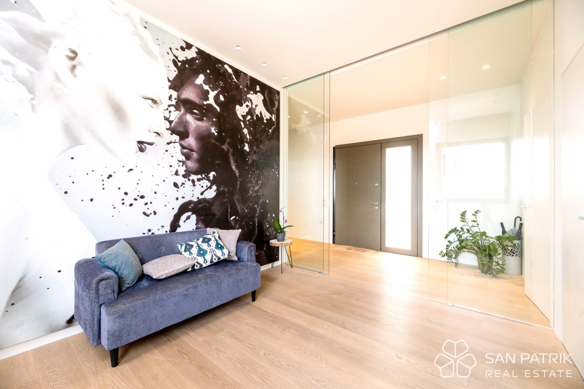 Čudovita mediteranska vila z bazenom v Umagu - pogled na morje