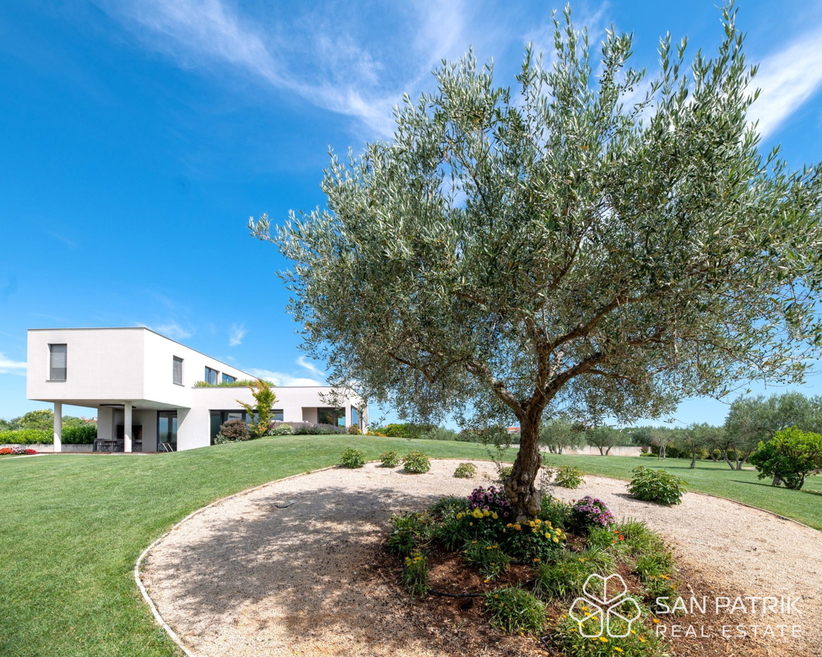 Čudovita mediteranska vila z bazenom v Umagu - pogled na morje