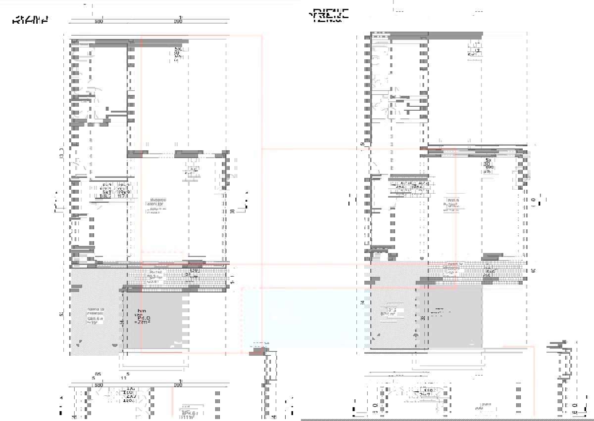 Čudovita mediteranska vila z bazenom v Umagu - pogled na morje