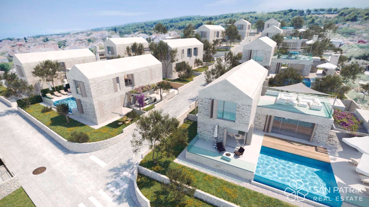 Ekskluzivne vile z bazenom: Luksuzno letovišče na Braču