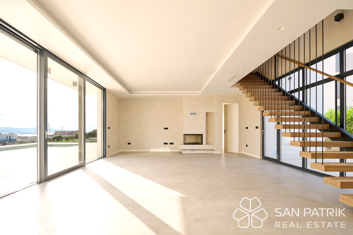 Luksuzna vila s panoramskim pogledom na morje, okolica Biograda na Moru