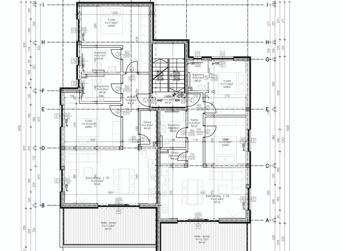 Novalja - sodoben apartma v mirnem naselju, 450 m od morja