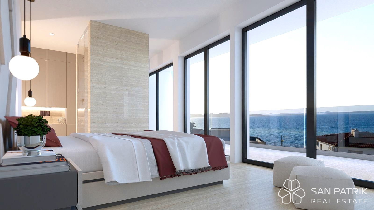 Ekskluzivni penthouse s strešnim bazenom in 360° razgledom – Diklo, Zadar