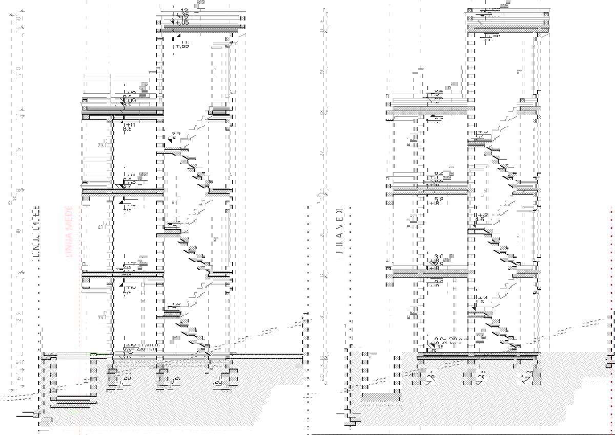 Kožino - Zadar: 4-sobna luksuzna novogradnja (207m2), 250m od morja, bazen