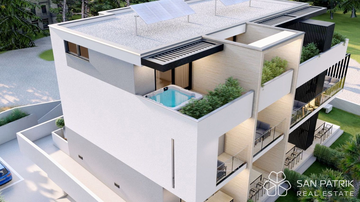 Otok Krk, Mesto Krk - Gradbena parcela s projektom