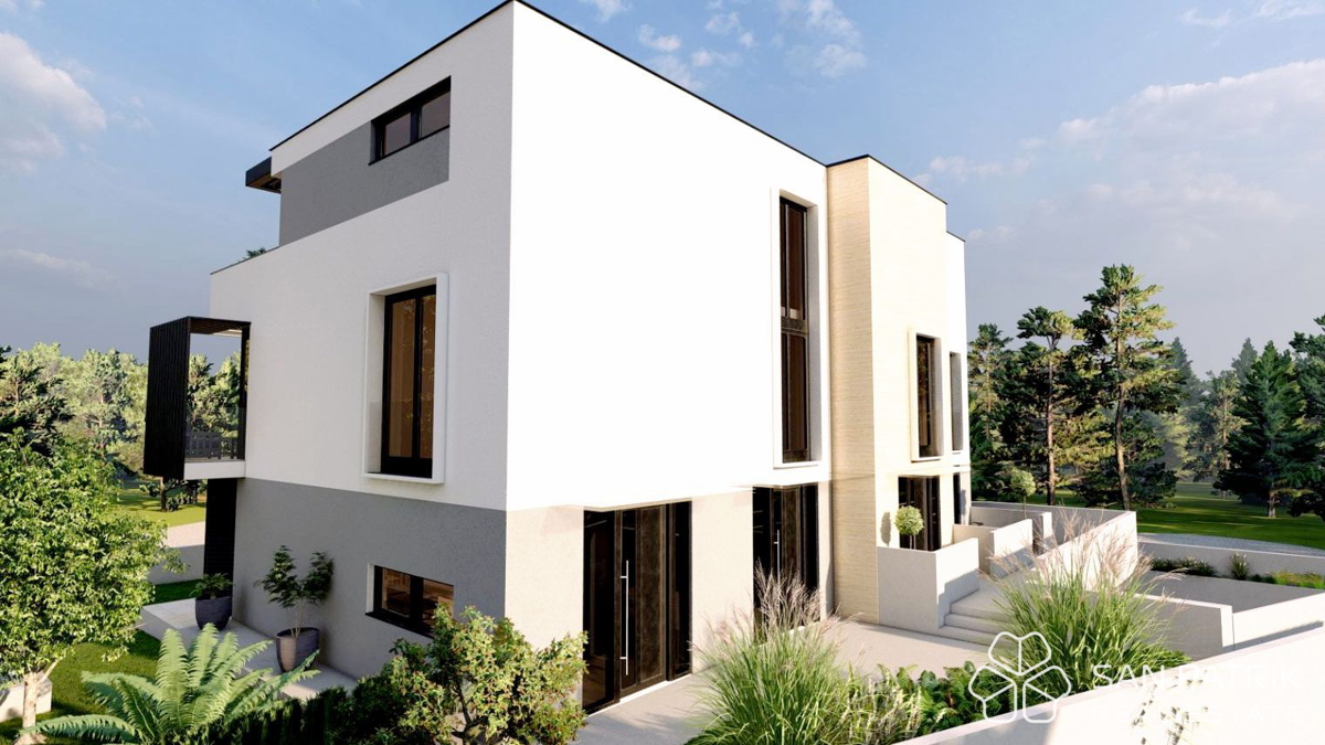 Otok Krk, Mesto Krk - Gradbena parcela s projektom