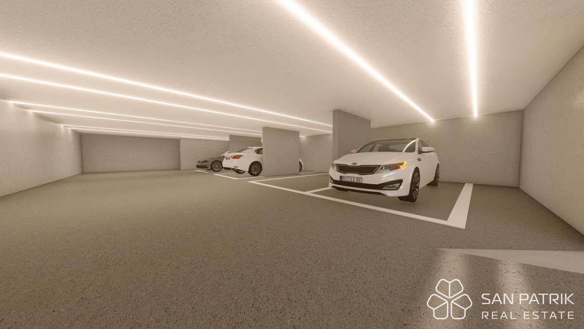 Otok Krk, Mesto Krk - Gradbena parcela s projektom