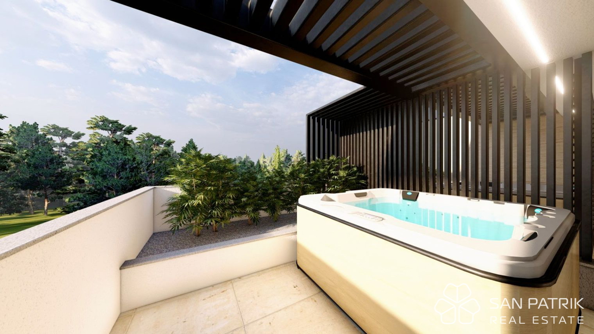 Otok Krk, Mesto Krk - Gradbena parcela s projektom