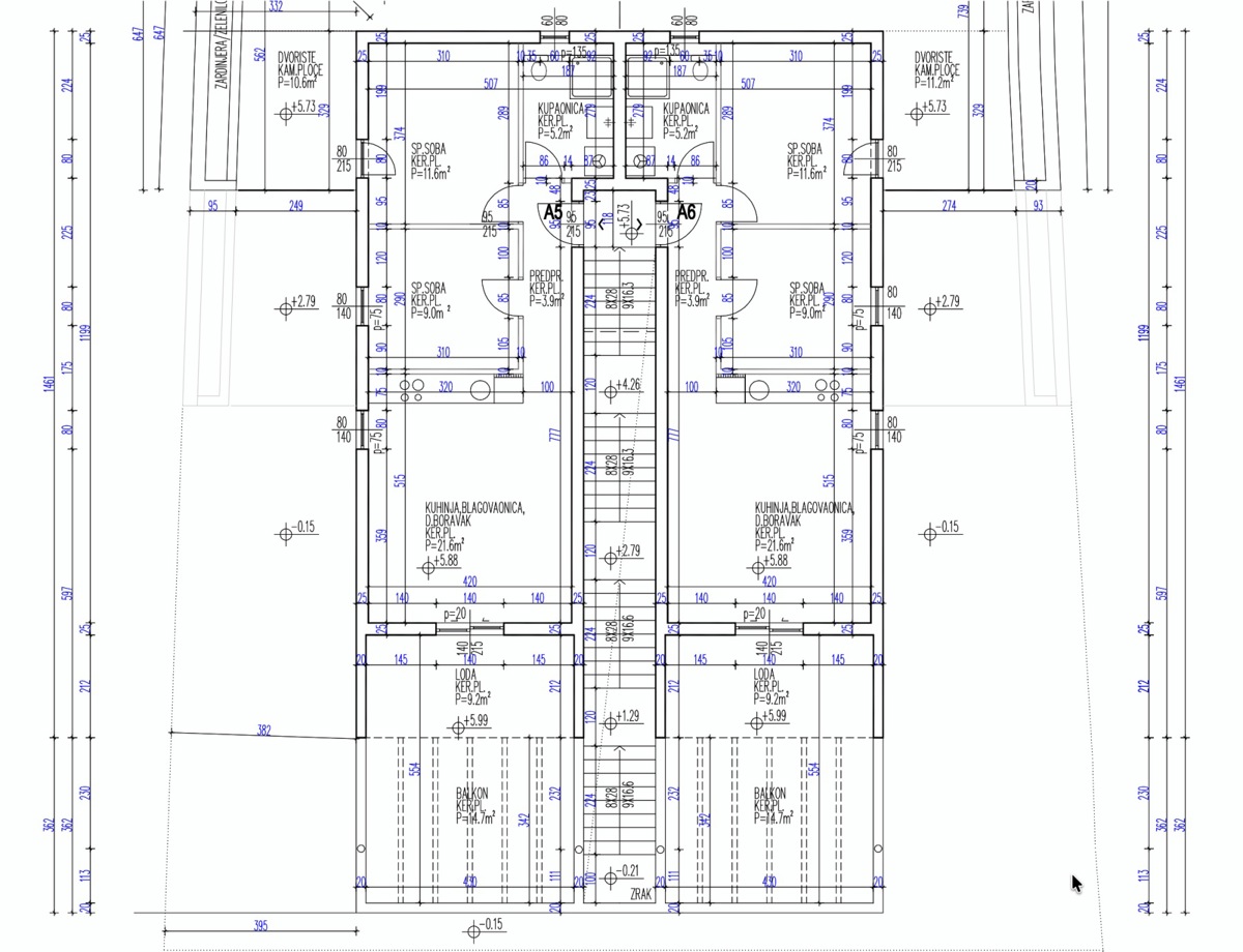 Penthouse (75 m2) ob morju z veliko teraso na Braču