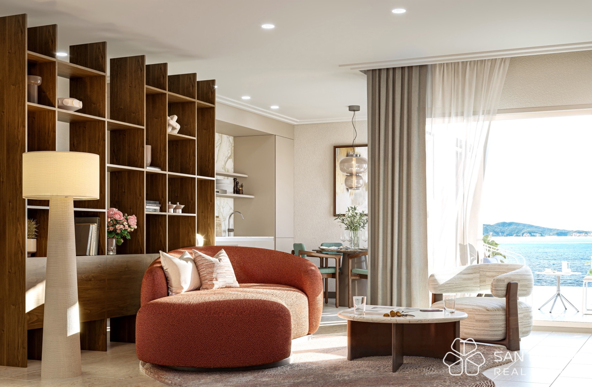 Apartma 20 m od morja, 2 spalnici | Vinodol Seafront Collection