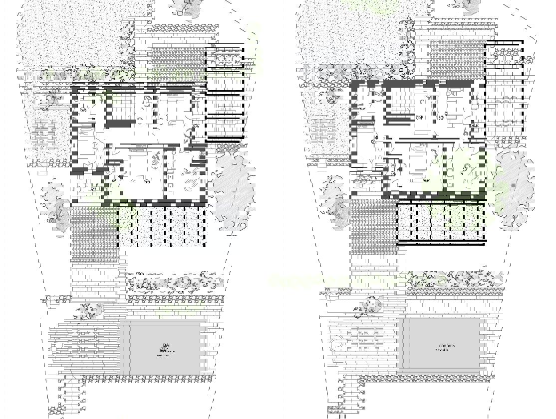 Luksuzna kamnita vila (270 m2) v osrčju Istre, pogled na morje in bazen