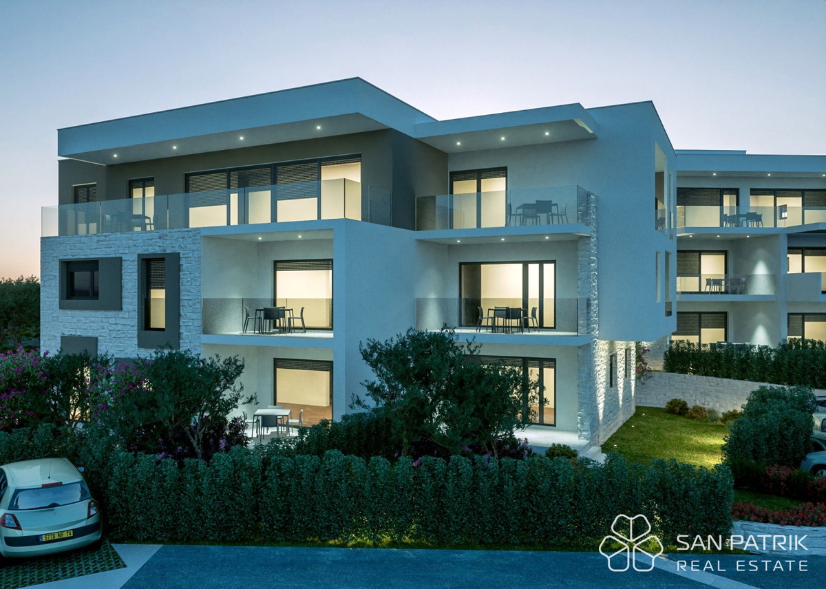 Moderno naselje, blizu Šibenika - 4S stanovanje (102 m2), 250 m od plaže