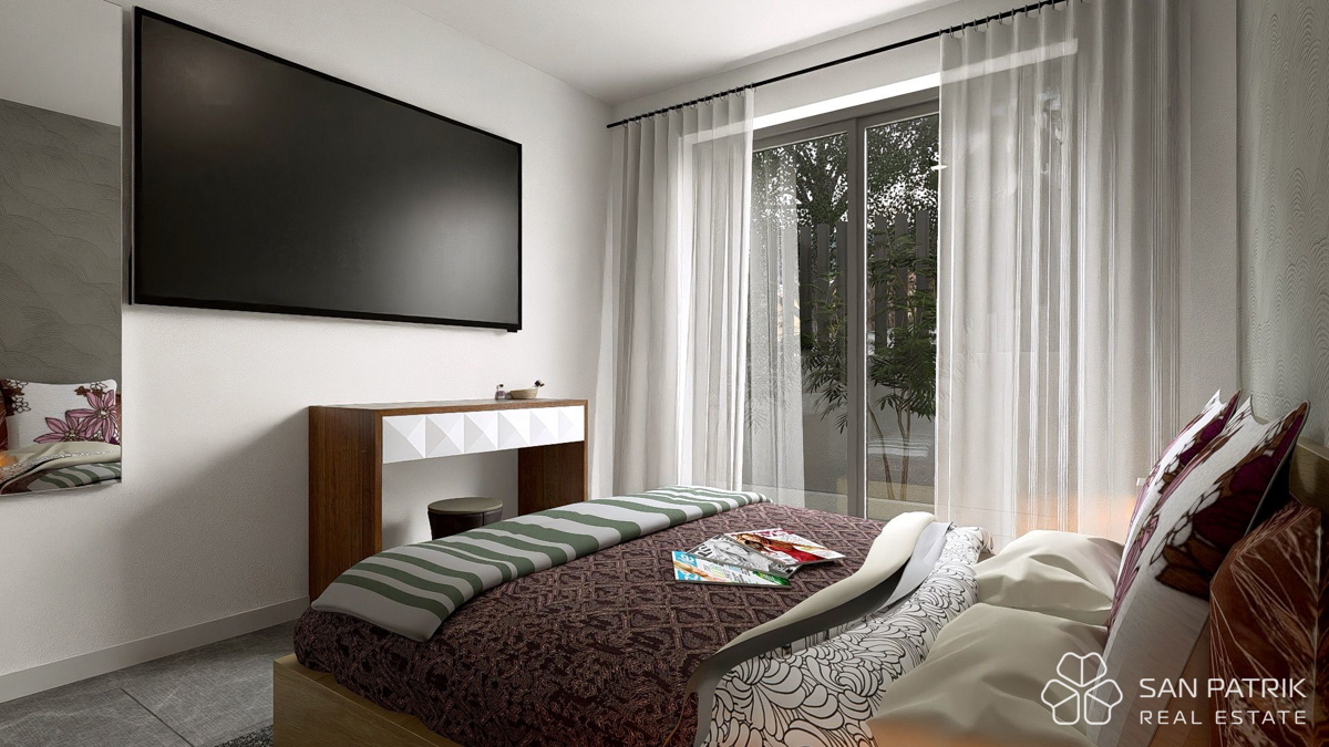 Sodoben penthouse v Vrbniku na otoku Krku – Panoramski pogled na morje