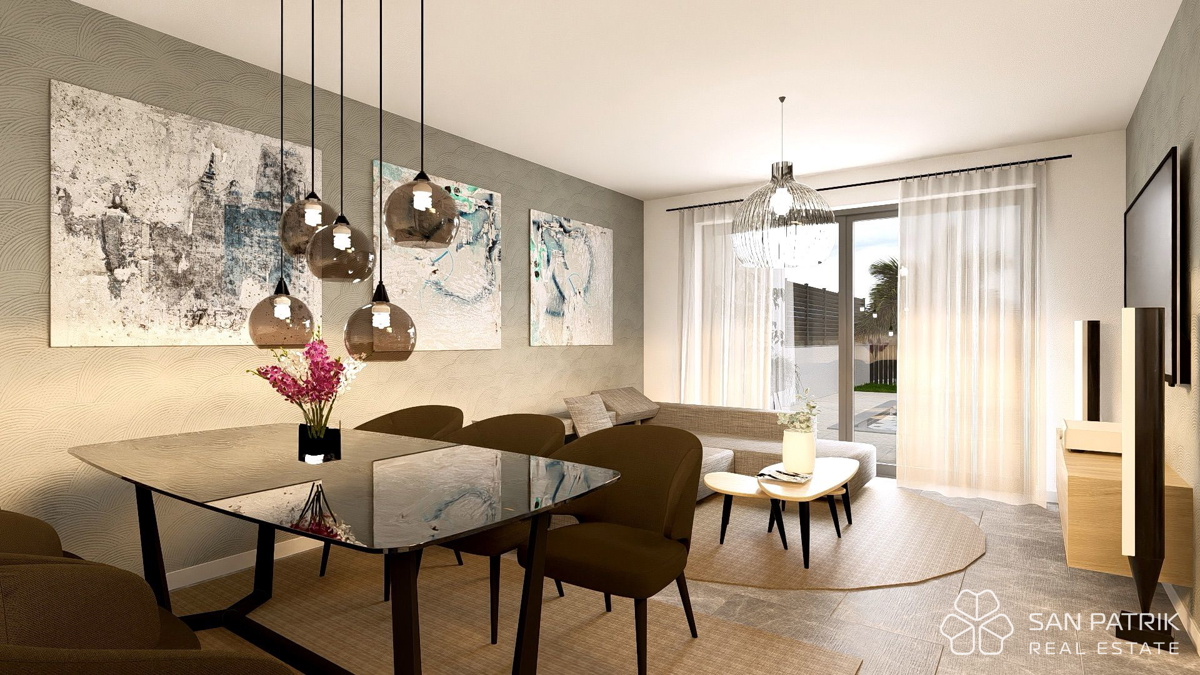 Sodoben penthouse v Vrbniku na otoku Krku – Panoramski pogled na morje