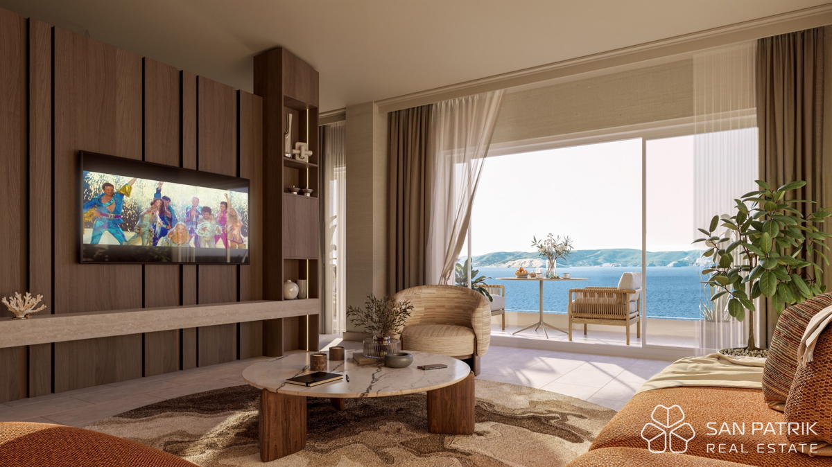 Apartma prvi vrsti ob morju, 1 spalnica | Vinodol Seafront Collection