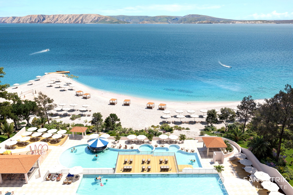 Apartma prvi vrsti ob morju, 1 spalnica | Vinodol Seafront Collection