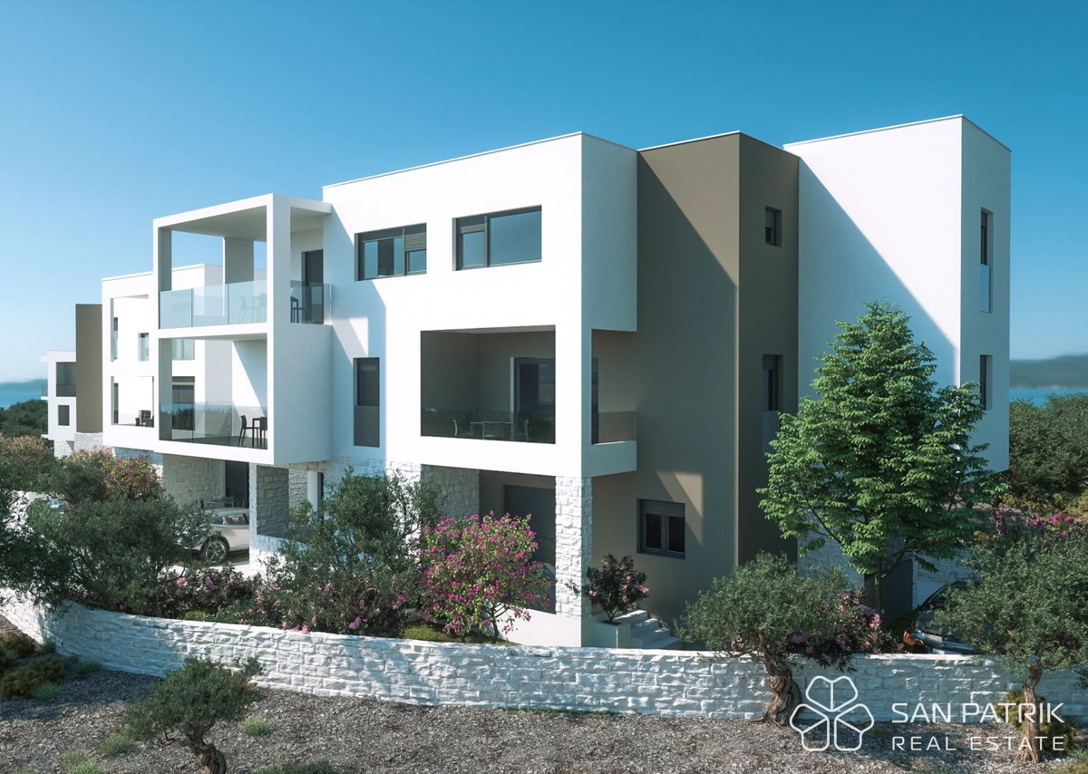 Moderno naselje, blizu Šibenika - 3S stanovanje (66 m2), 250 m od plaže