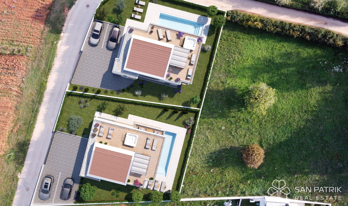 Moderna vila - blizu Poreča: Mirno sredozemsko zatočišče + bazen