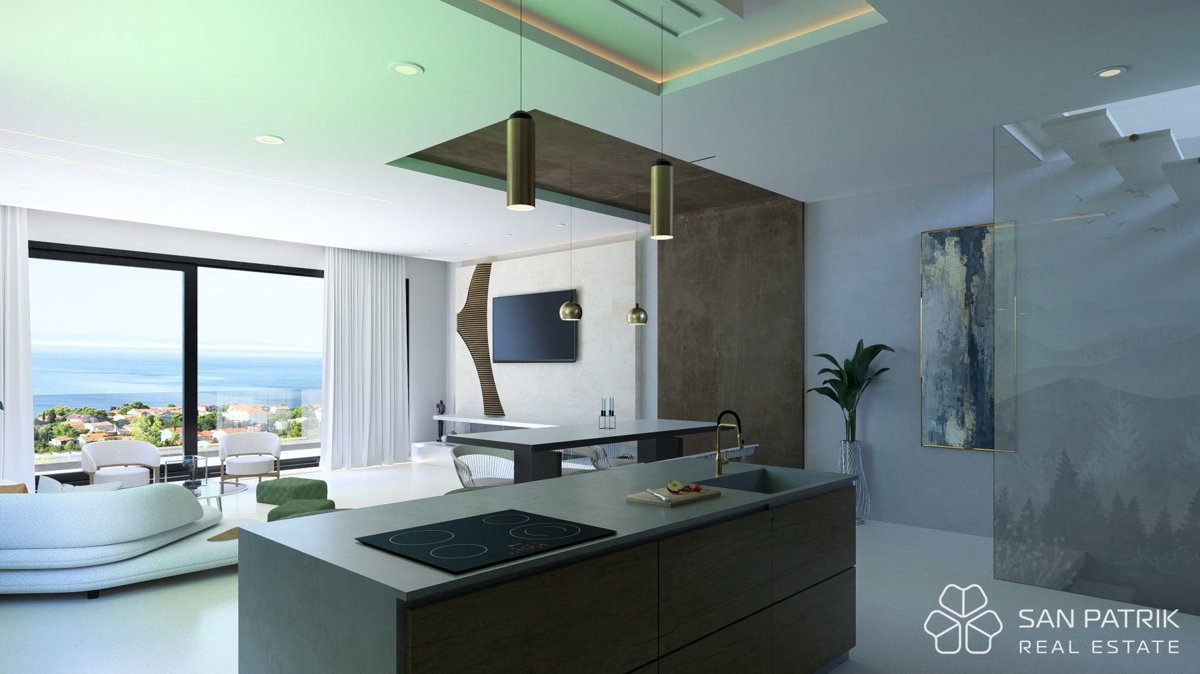 LUKSUZNA VILA PAKLENICA – PANORAMSKI POGLED NA MORJE IN VELEBIT