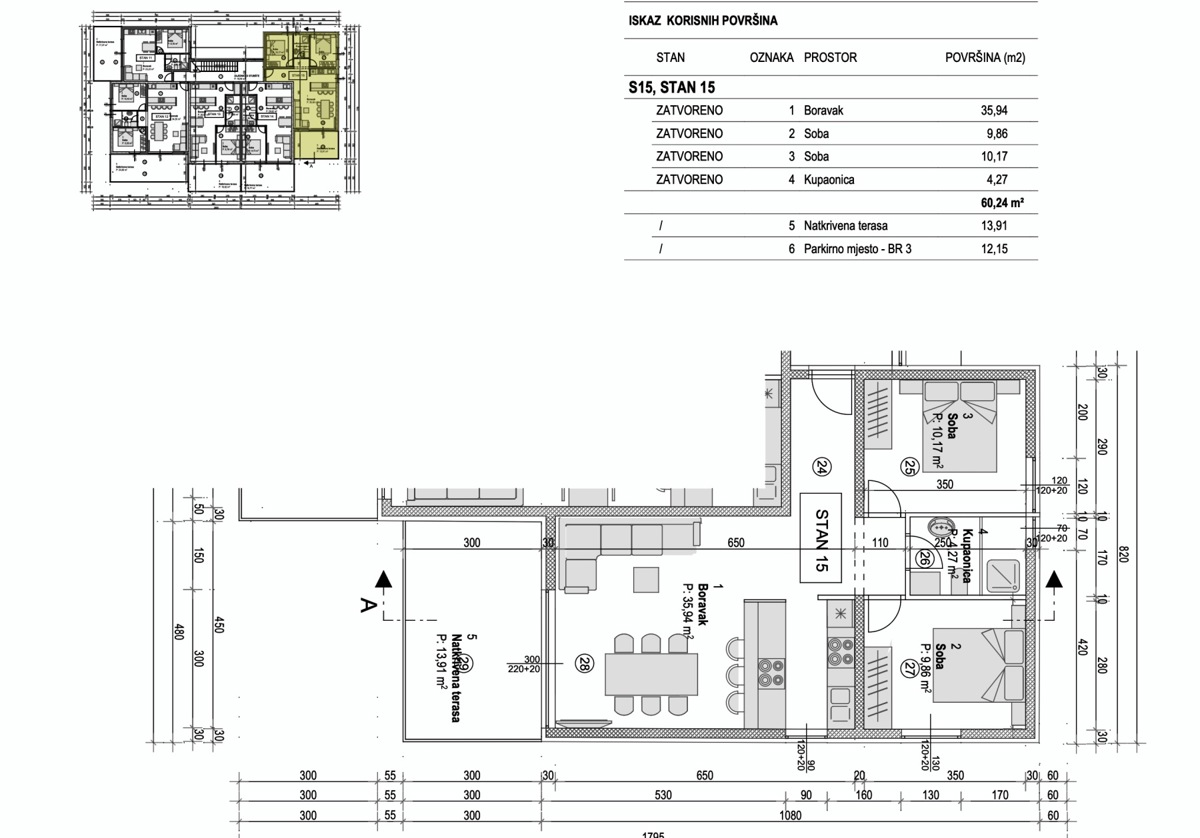 Moderna novogradnja blizu morja, Povljana na otoku Pagu