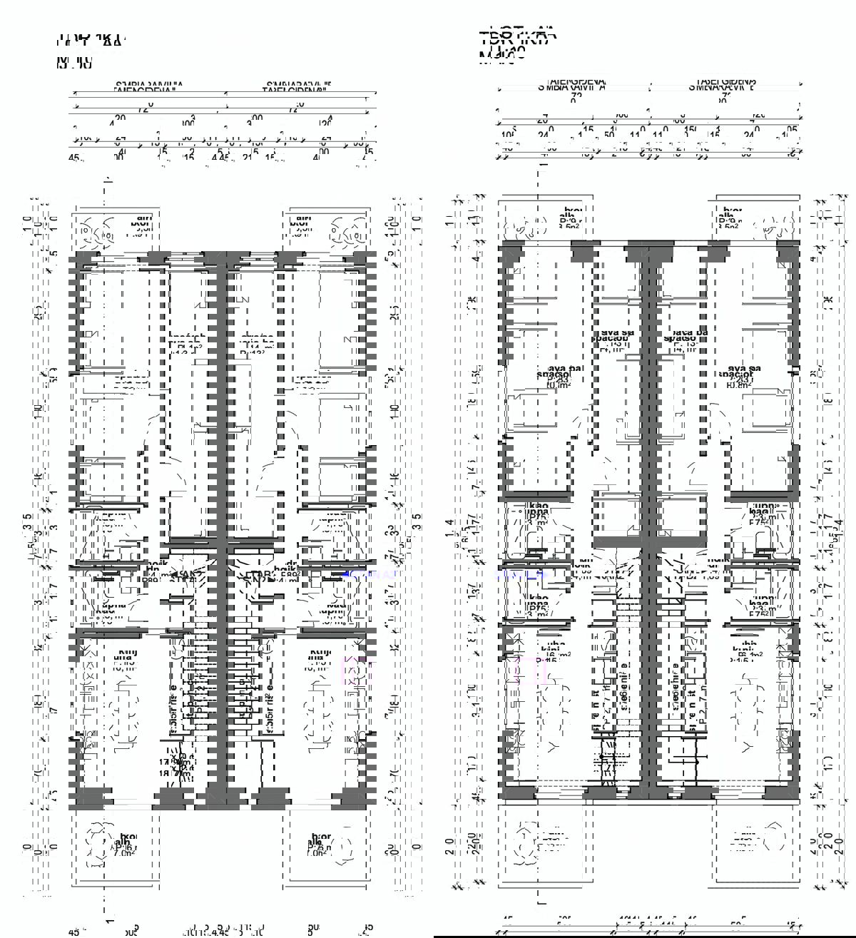 Resnik: Projekt za štiri stanovanja (532 m2) - idealno za oddajo delavcem
