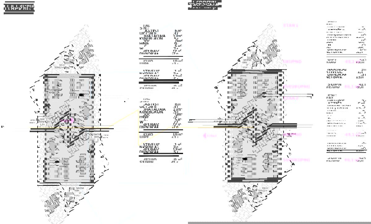 Duplex vila 4-s, z bazenom, Istra - Brtonigla