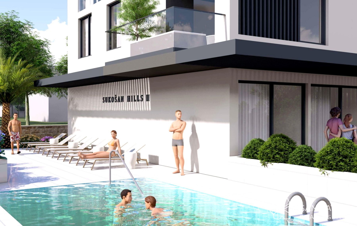 Vaš nov življenjski slog v luksuznem penthouseu s pogledom na morje v Sukošanu